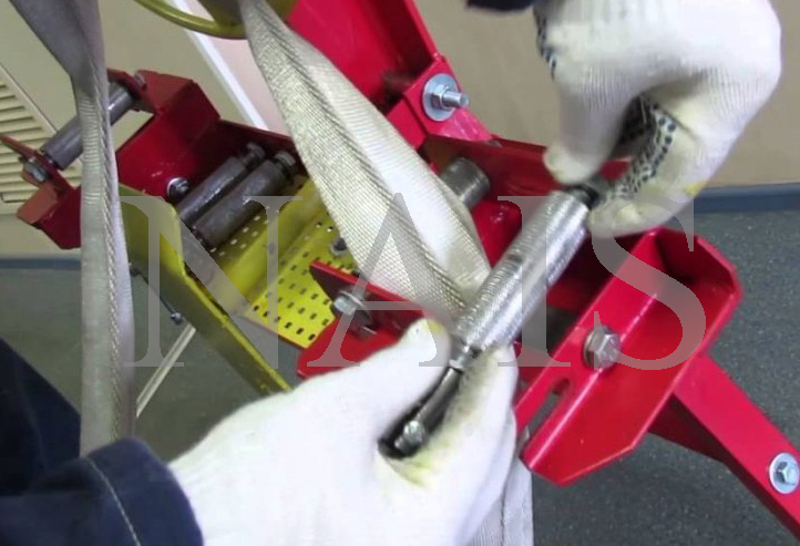 Перекатка пожарных рукавов — перемотка пожарного рукава